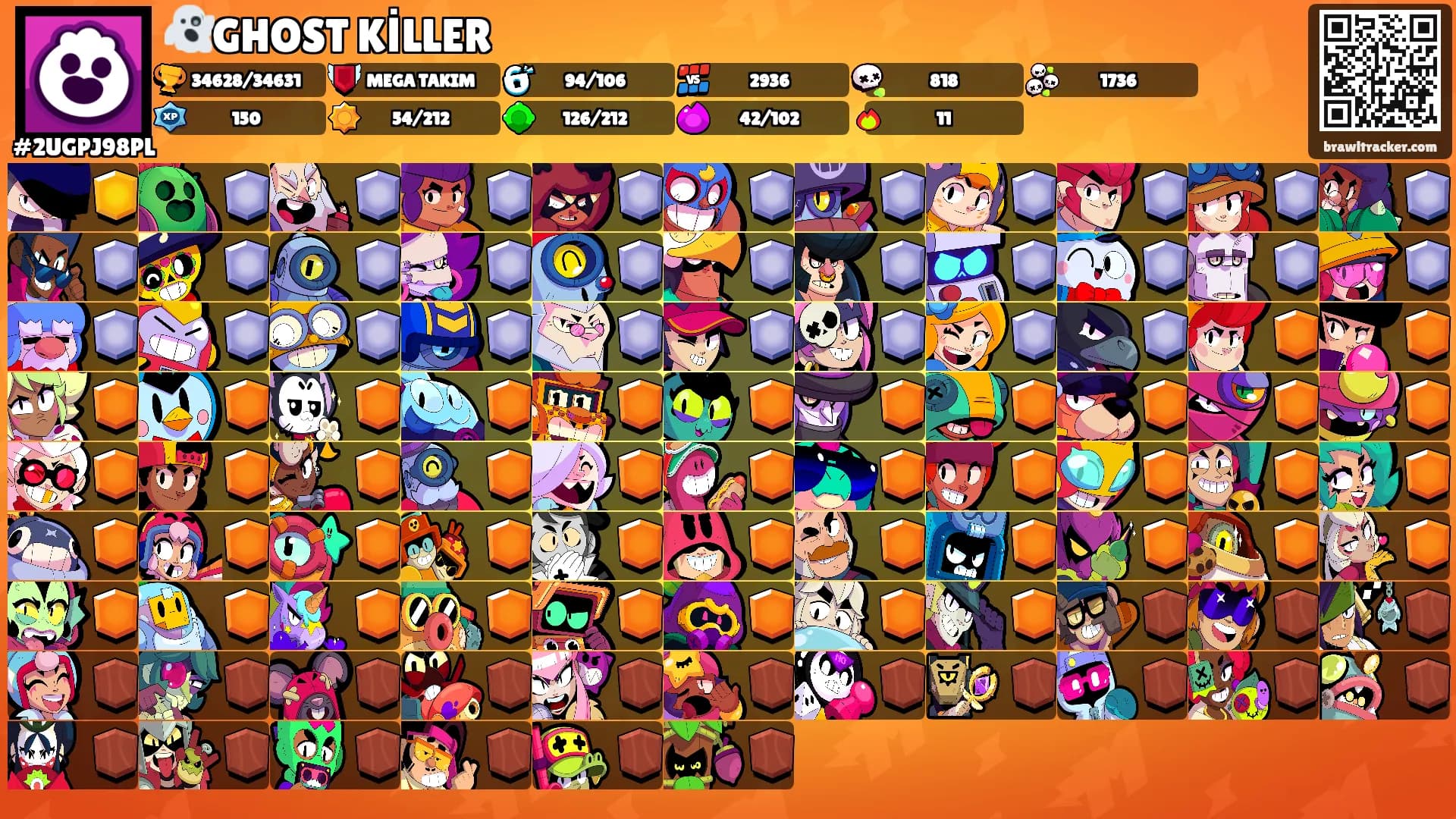 👻GHOST KİLLER's Ranks
