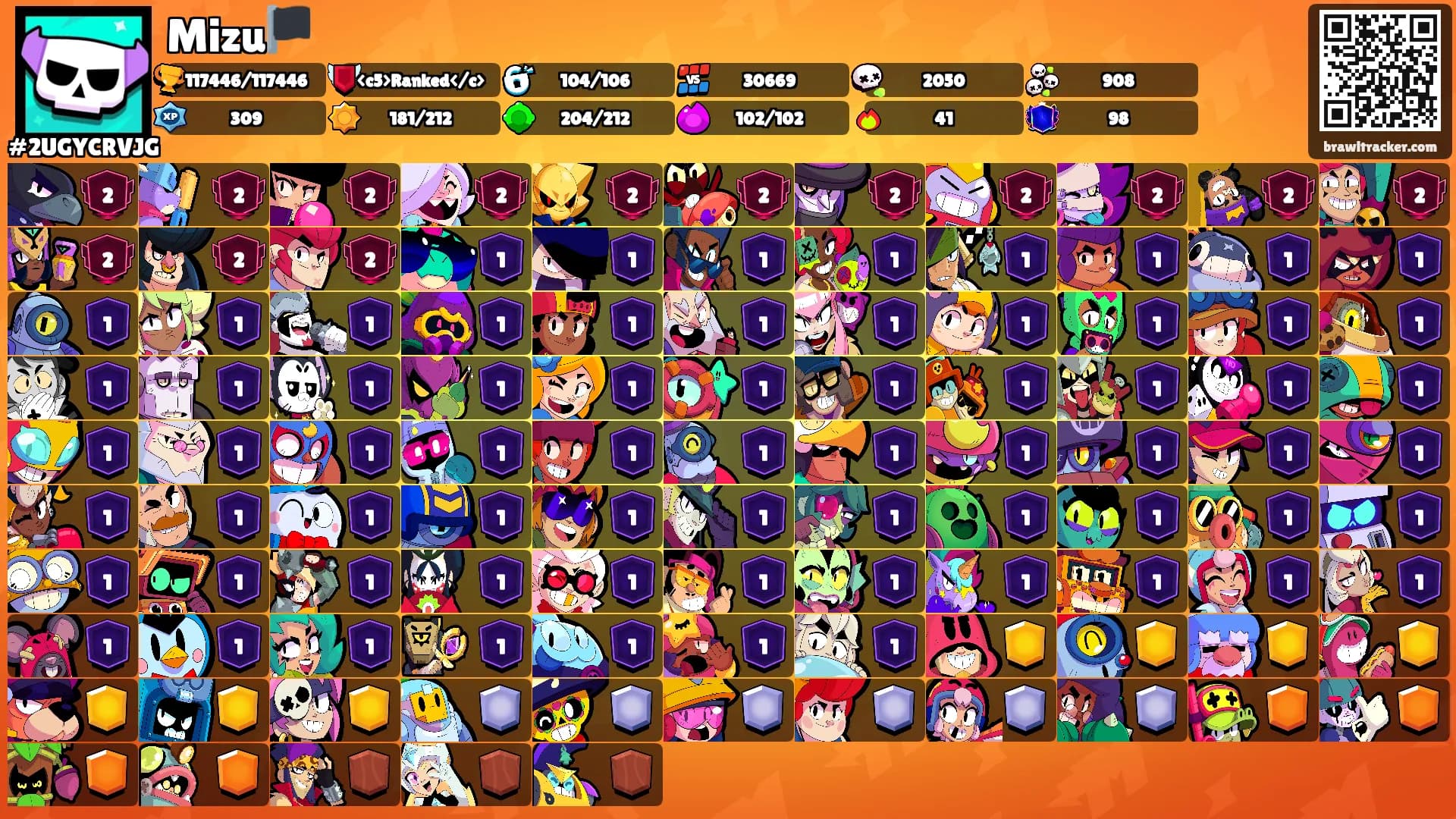 Mizu🏴's Ranks