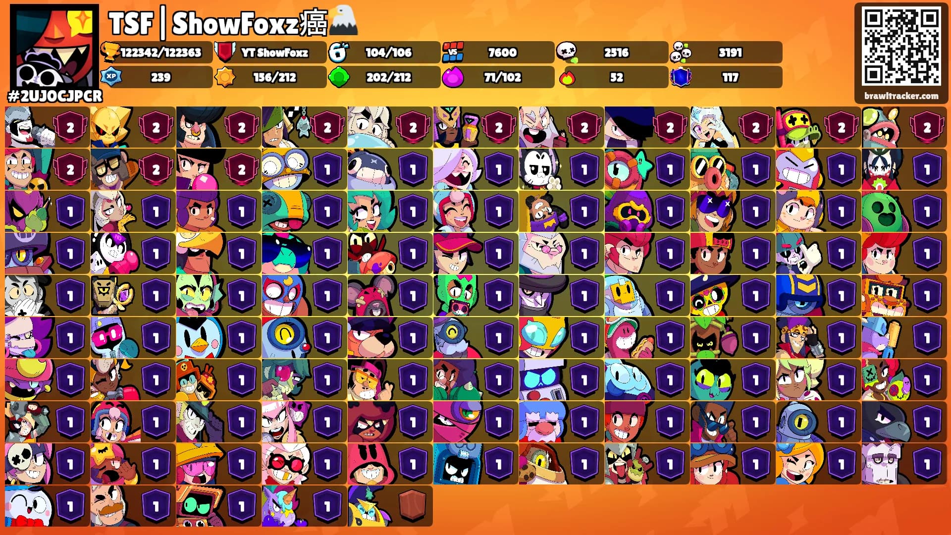 TSF|ShowFoxz癌🦅's Ranks