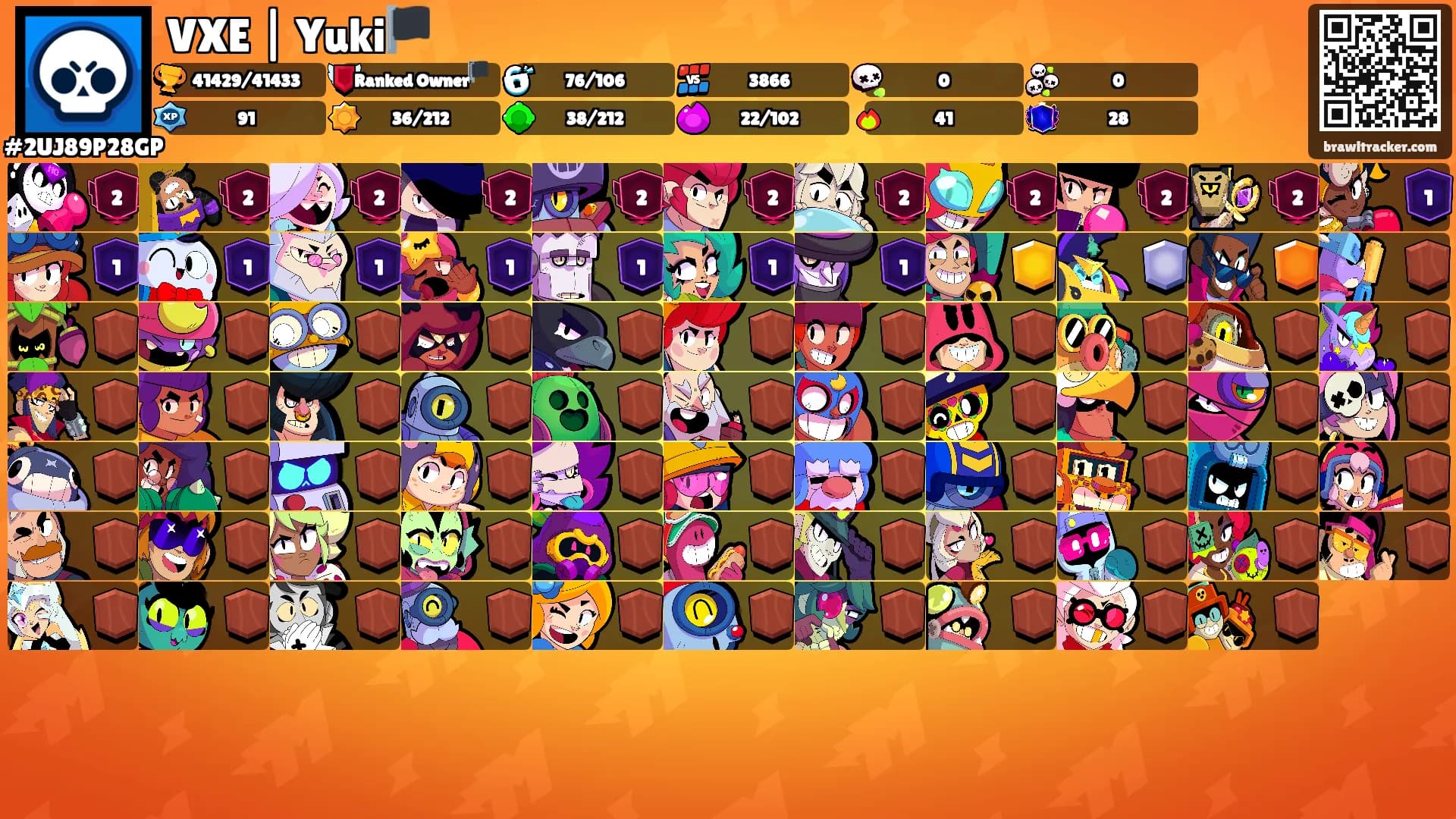 VXE | Yuki🏴's Ranks