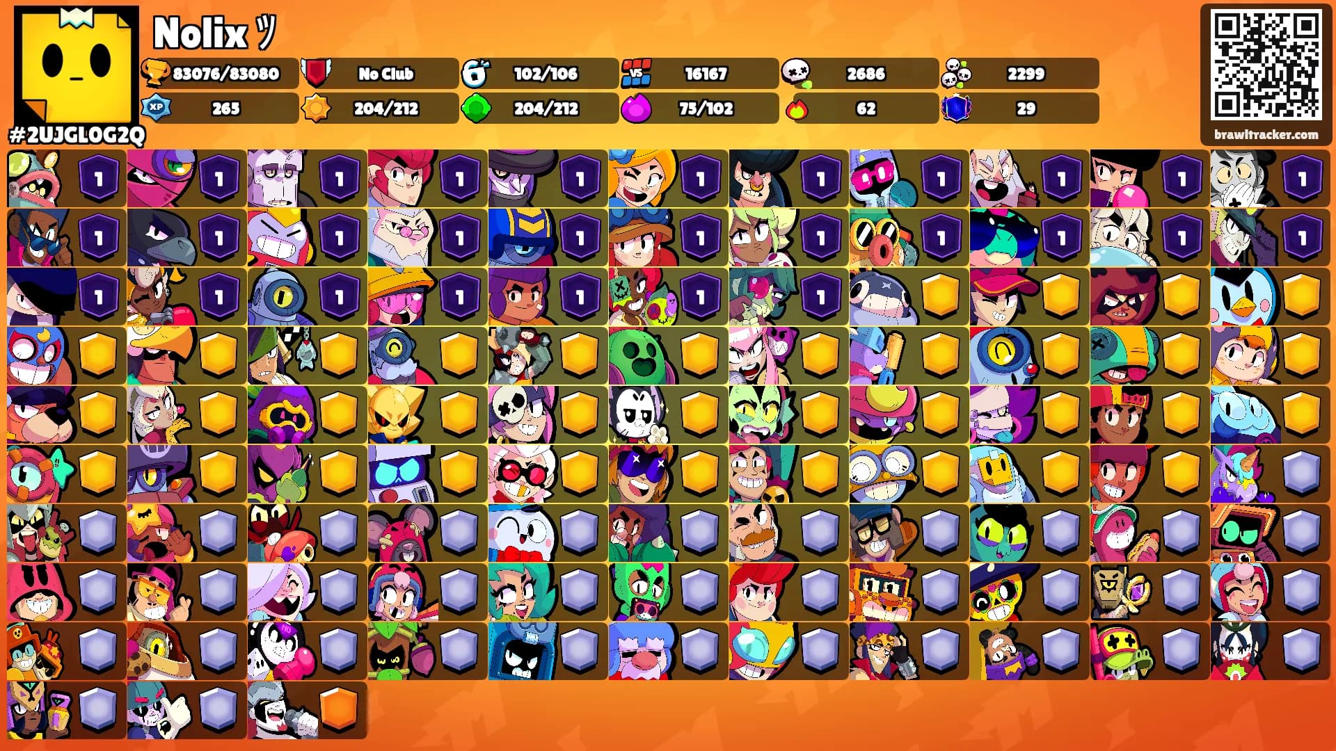 Nolix ﾂ's Ranks