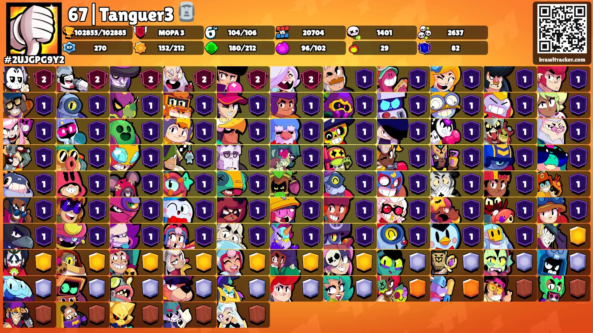 67|Tanguer3 🗿's Ranks