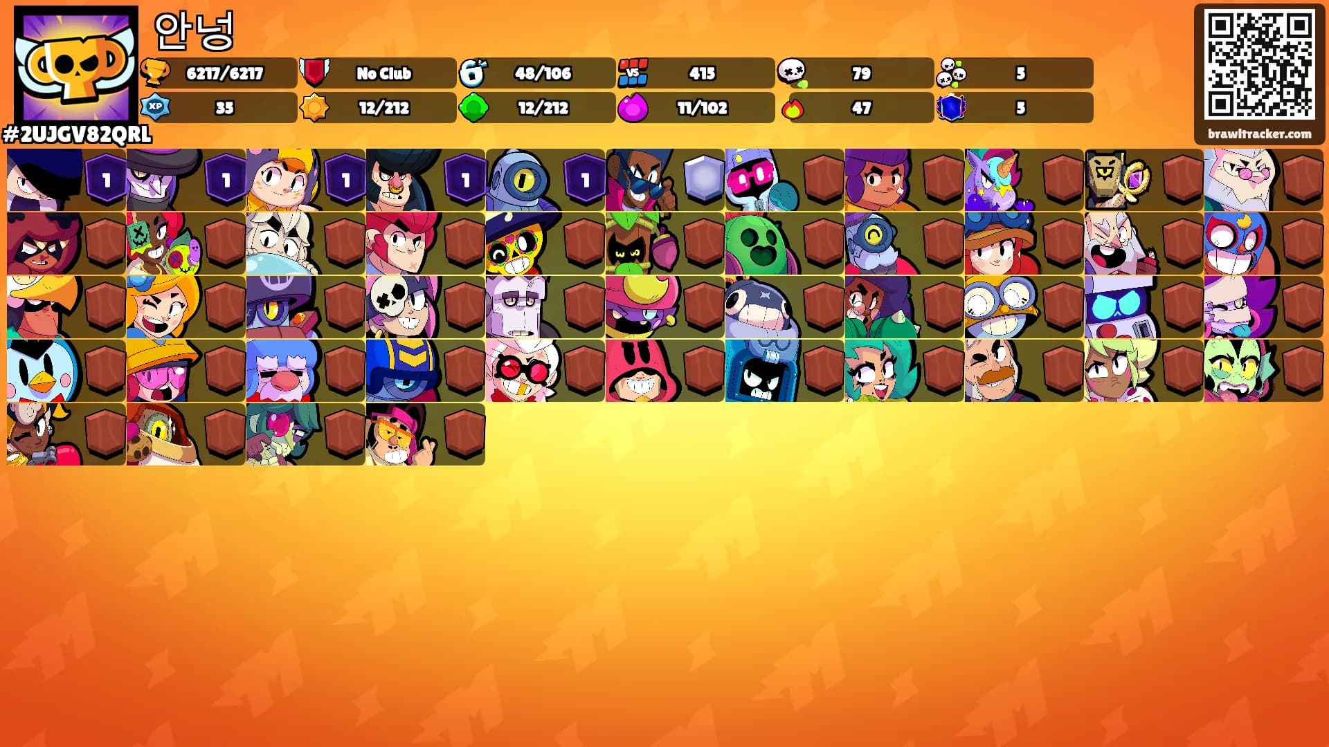 안넝's Ranks
