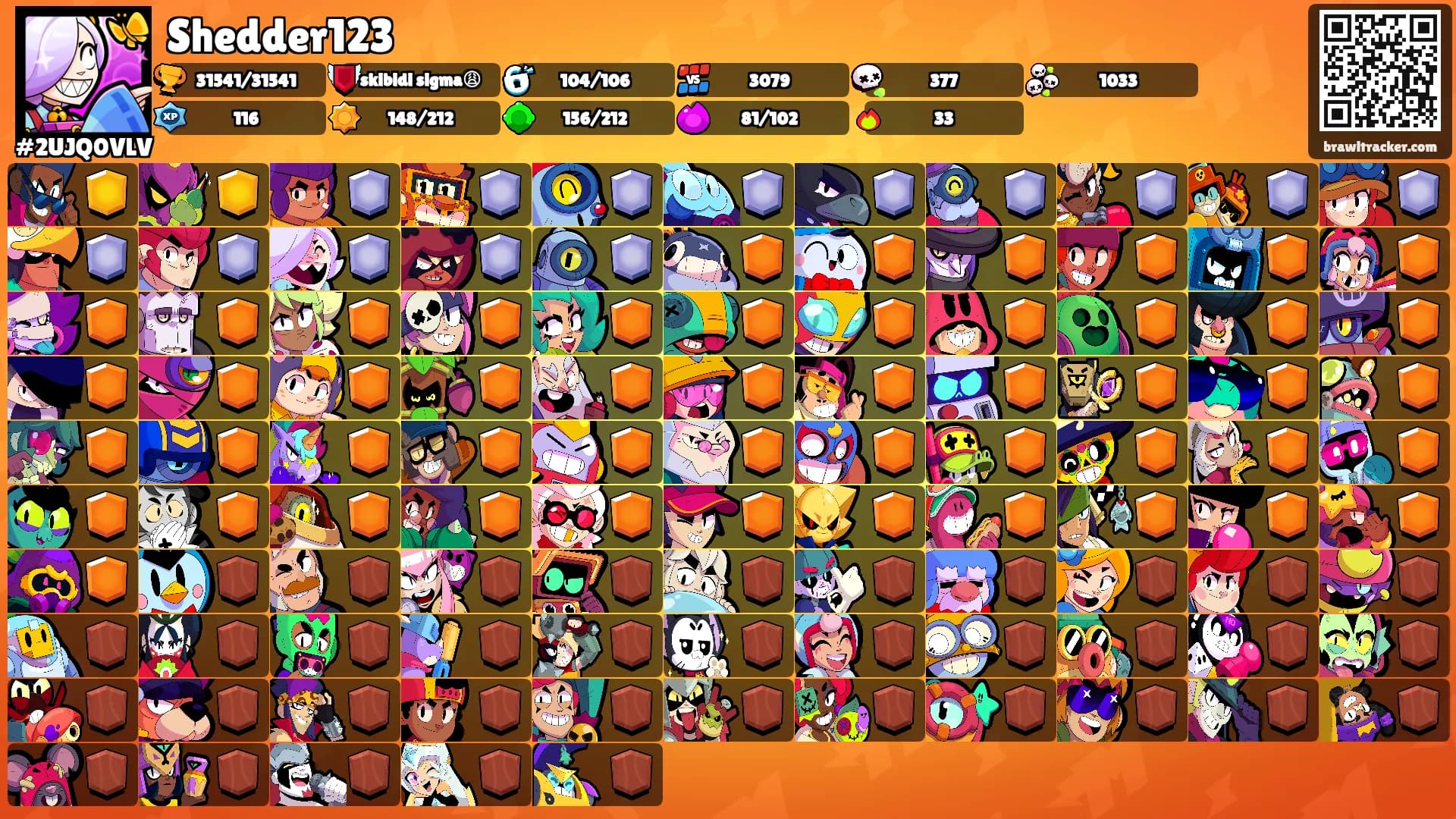 Shedder123's Ranks