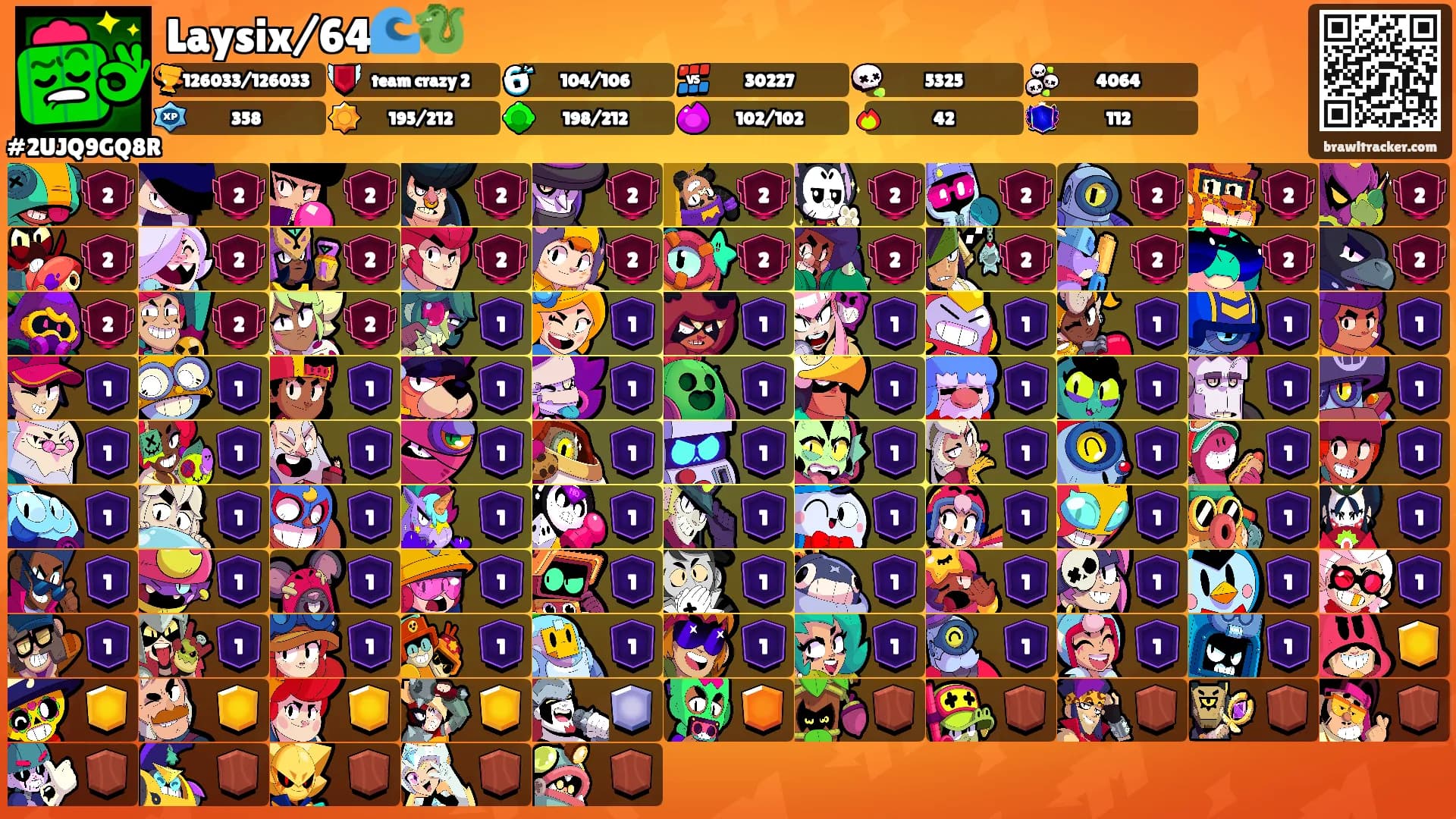 Laysix/64🌊🐉's Ranks