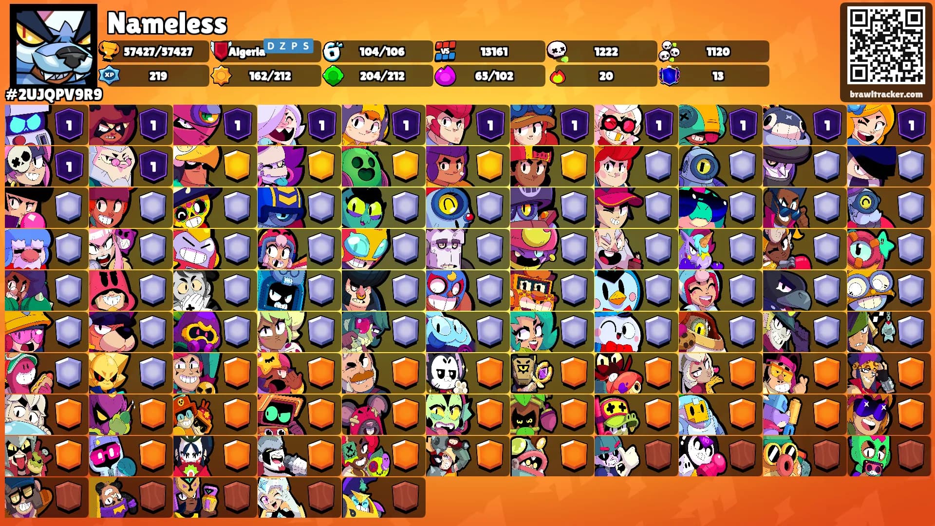 Nameless's Ranks