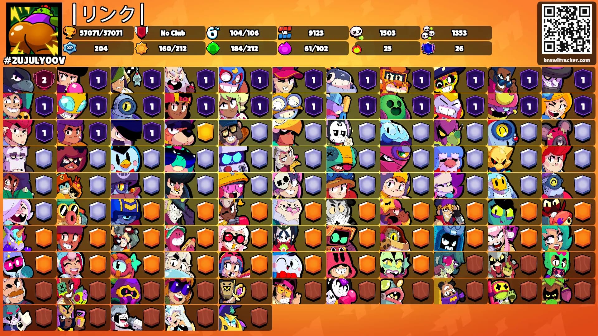|リンク|'s Ranks