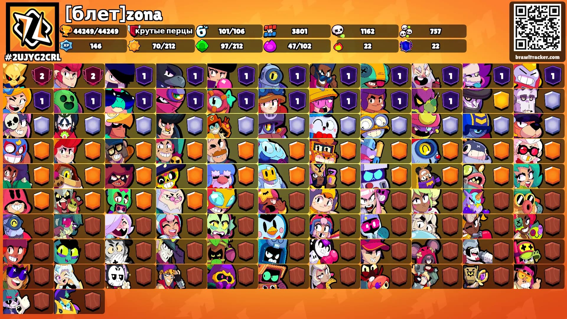[блет]zona's Ranks