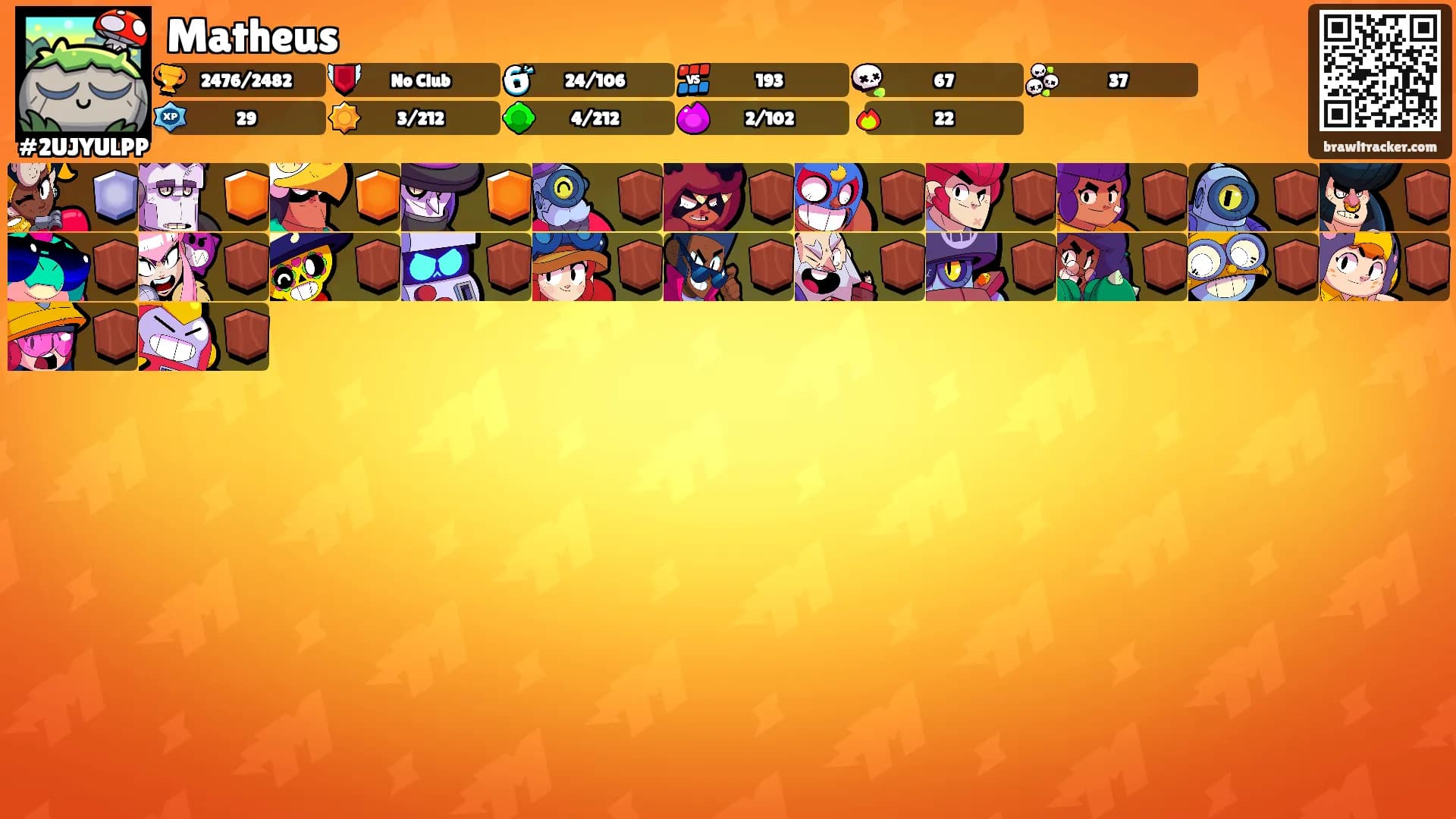 Matheus's Ranks