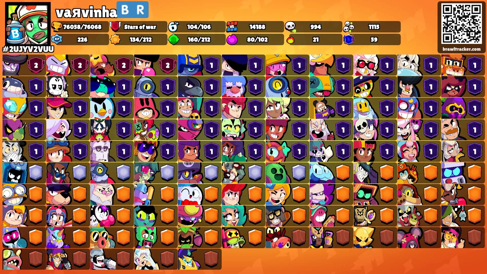 vaяvinha🇧🇷's Ranks