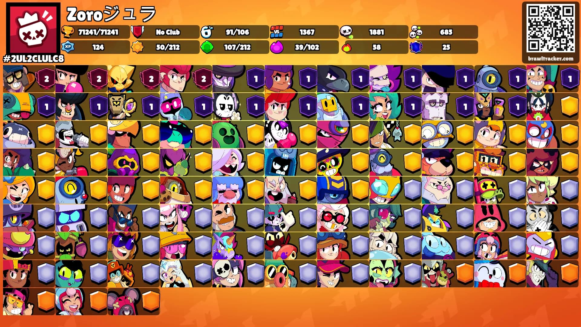 Zoroジュラ's Ranks