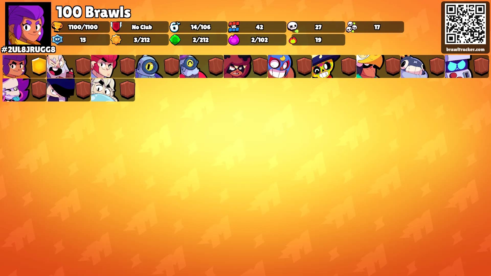 100 Brawls's Ranks