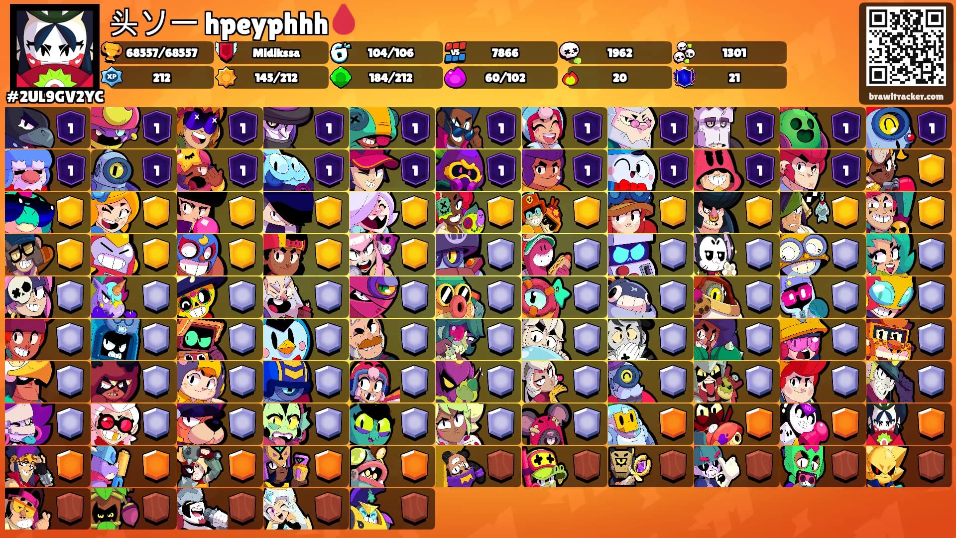 头ソー hpeyphhh🩸's Ranks