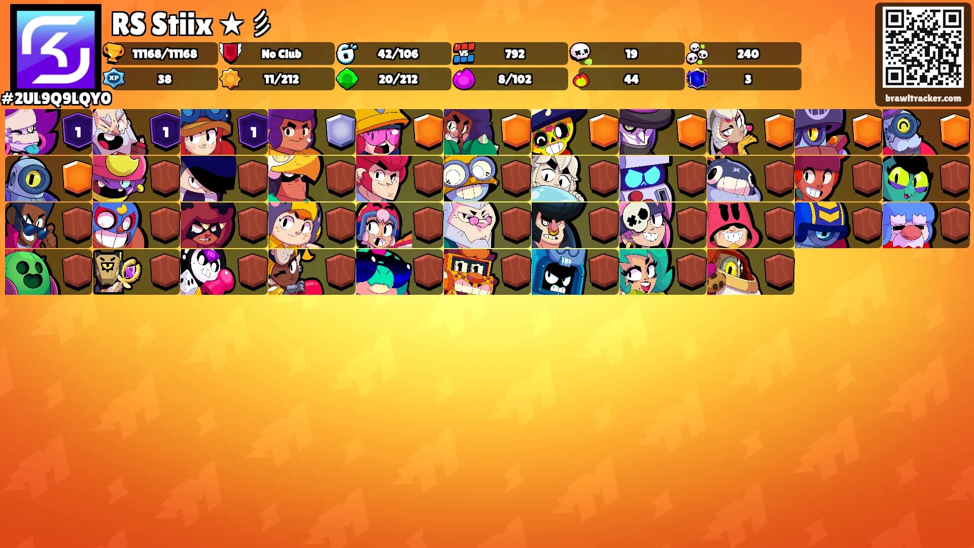 RS Stiix ★彡's Ranks