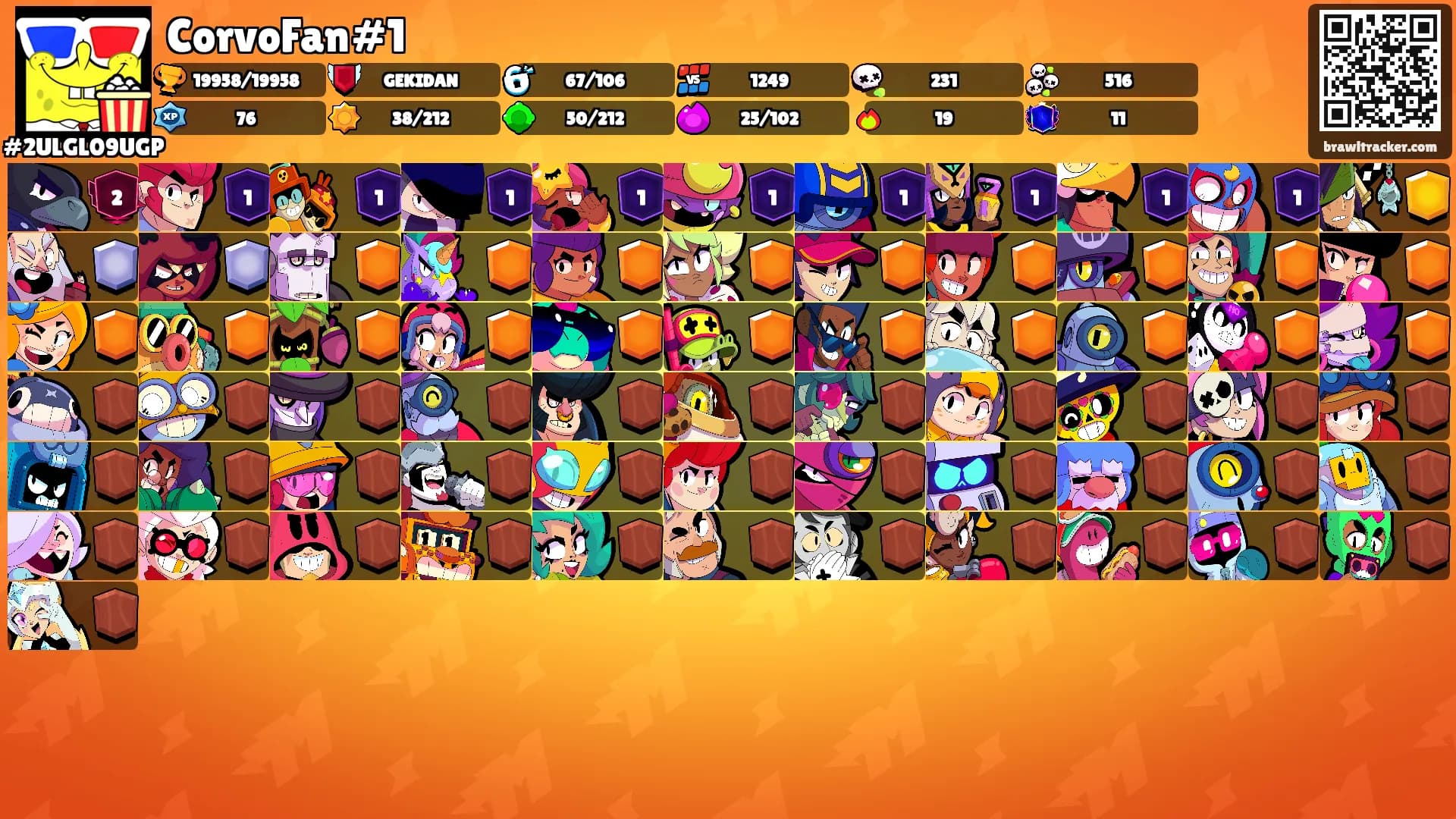 CorvoFan#1's Ranks