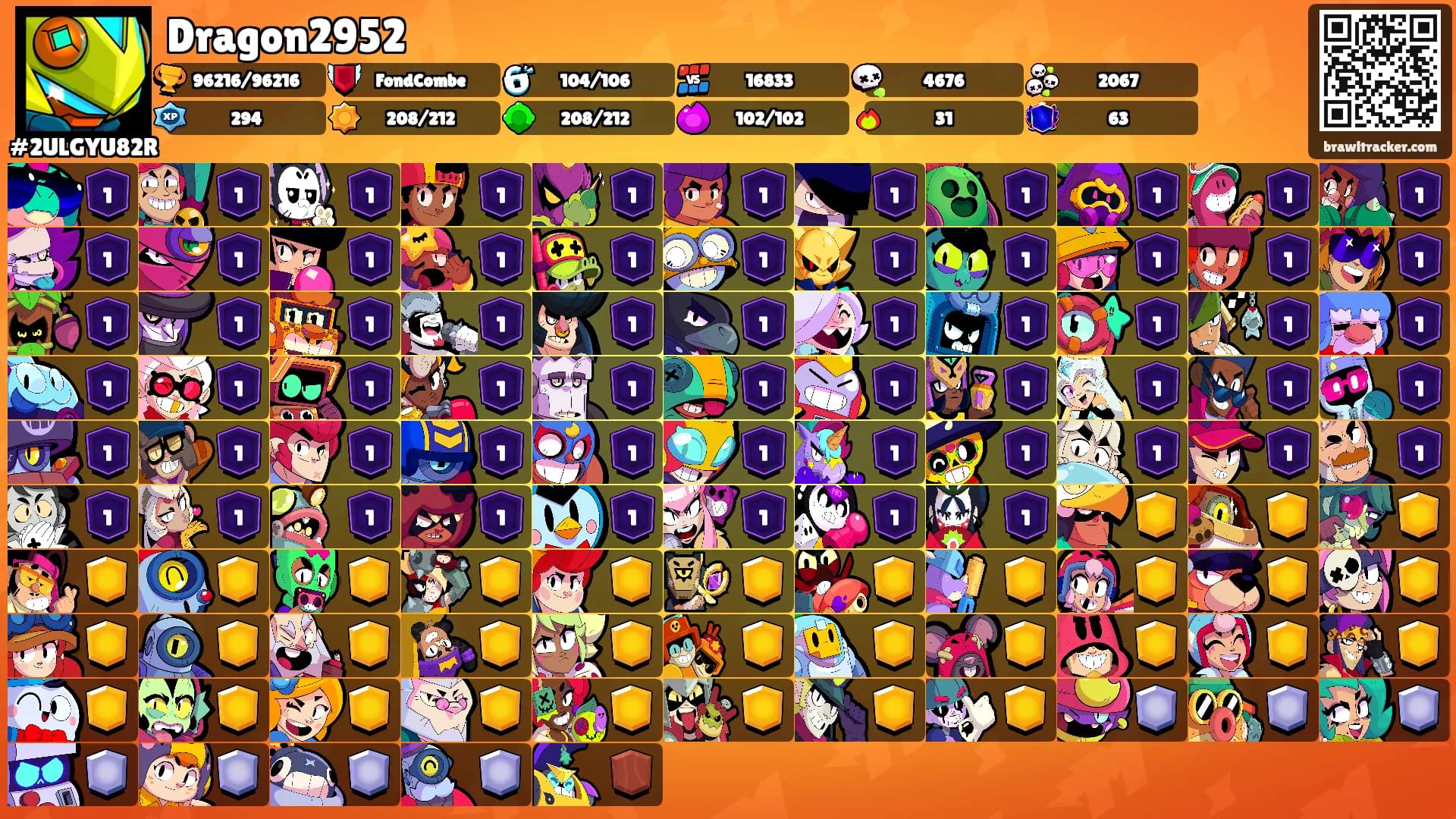 Dragon2952's Ranks