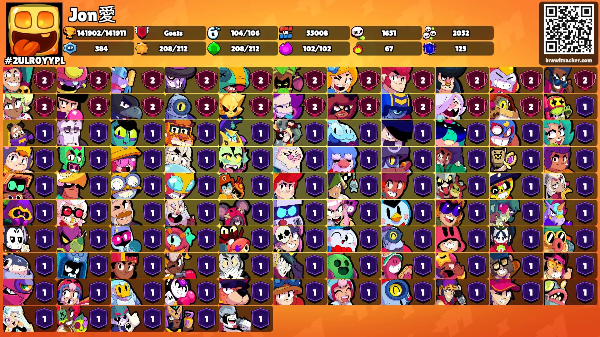 Jon愛's Ranks
