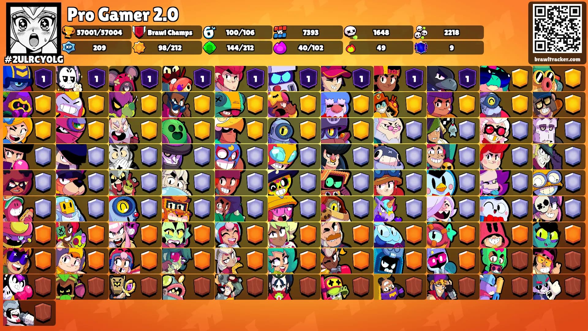 Pro Gamer 2.0's Ranks