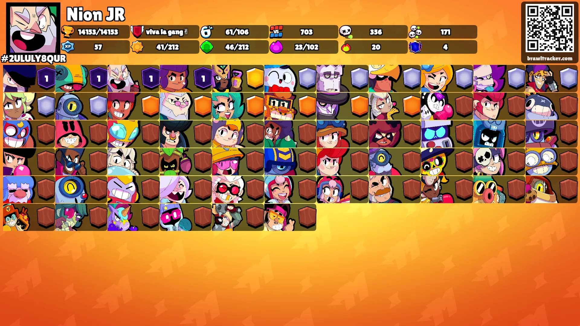 Nion JR's Ranks