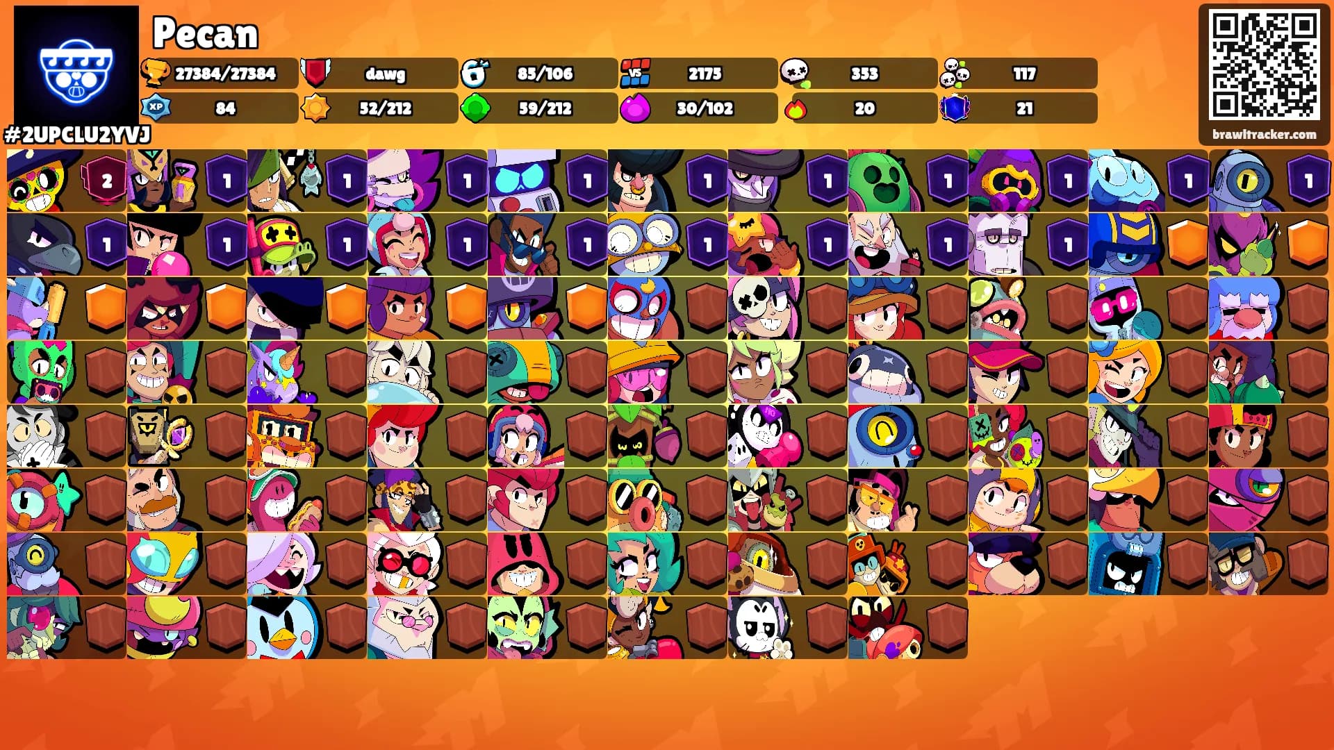 Pecan's Ranks