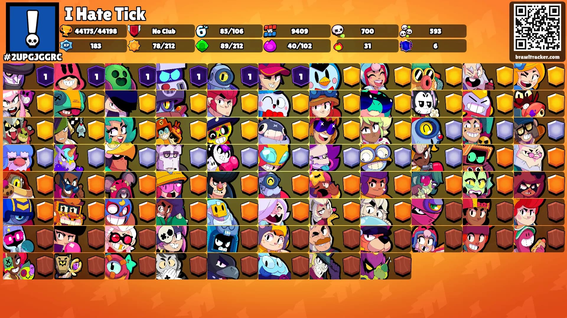 I Hate Tick's Ranks