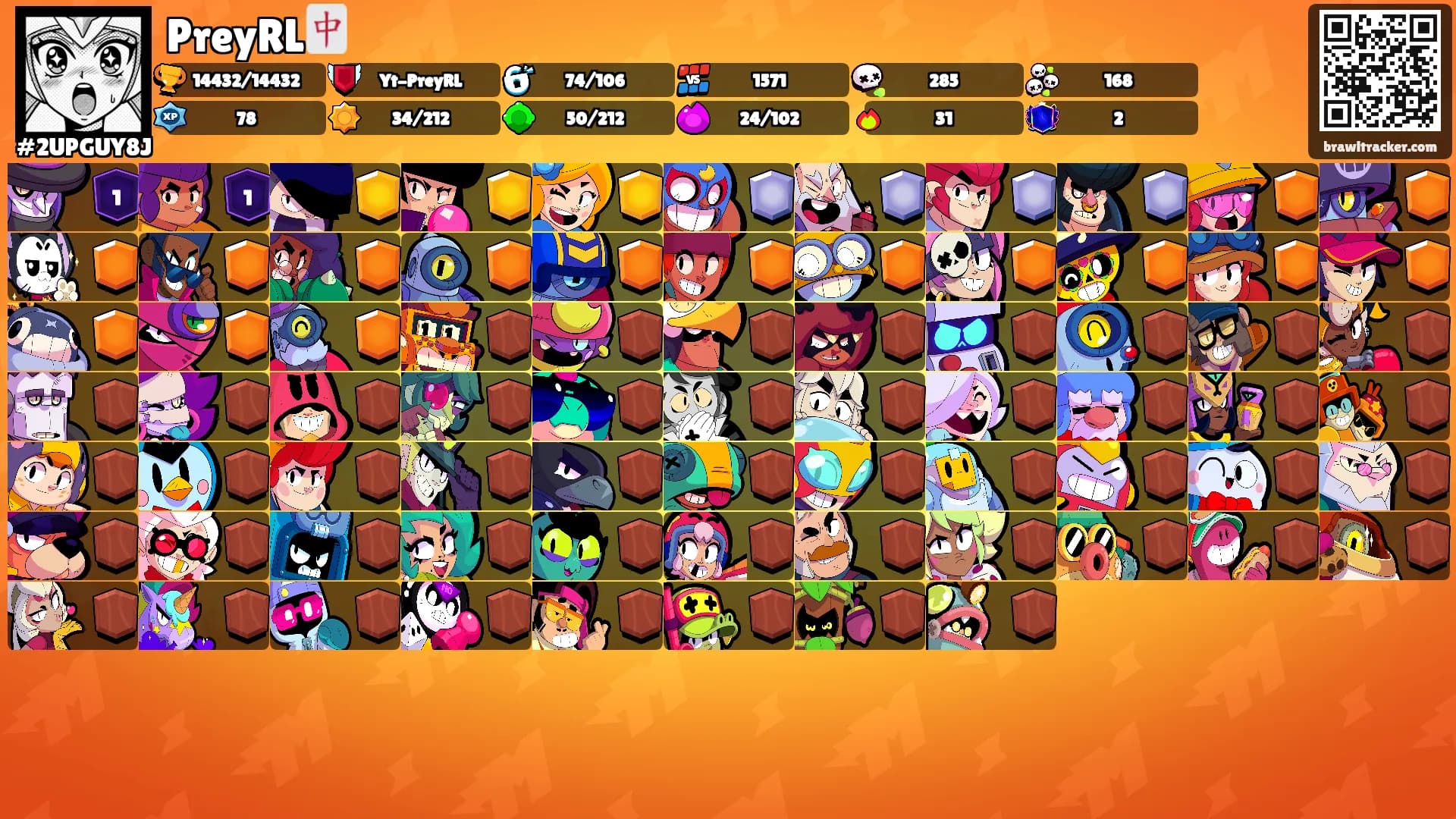 PreyRL🀄's Ranks