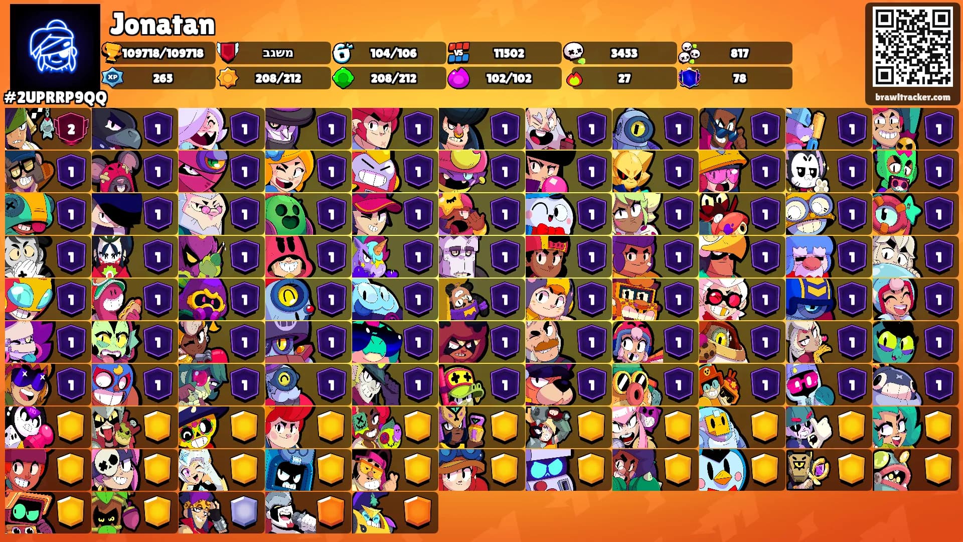 Jonatan's Ranks