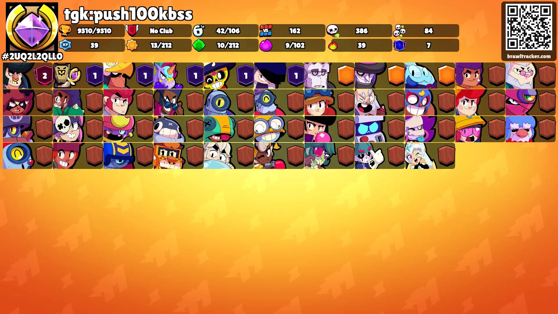 tgk:push100kbss's Ranks