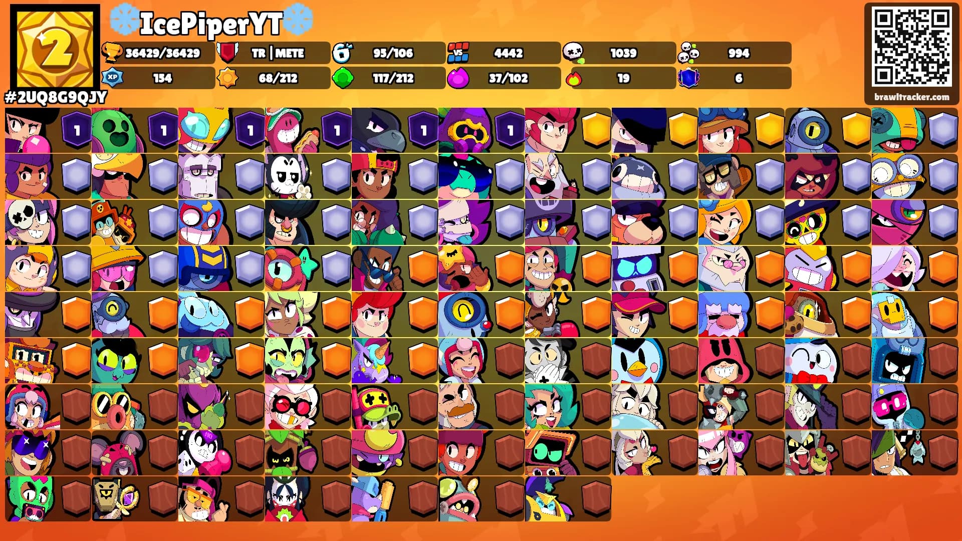 ❄️IcePiperYT❄️'s Ranks