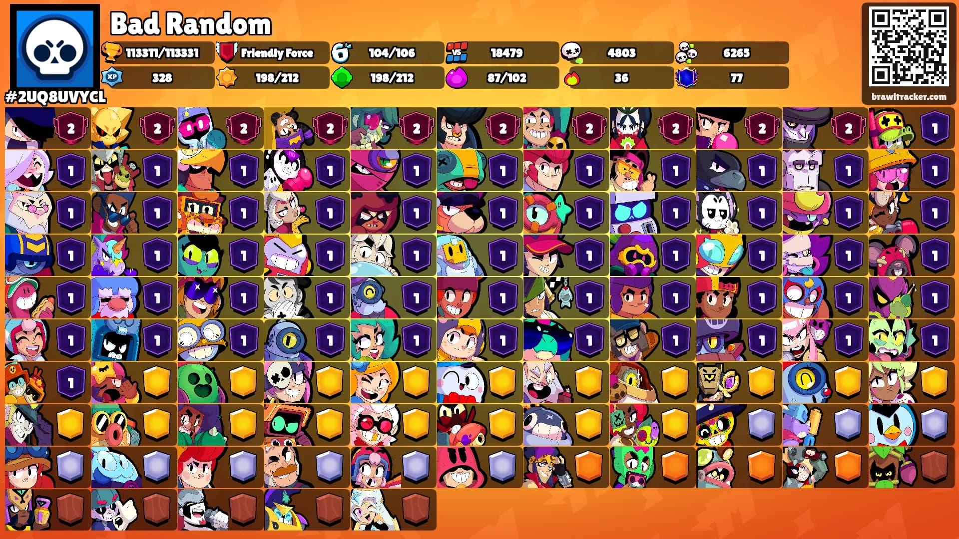 Bad Random's Ranks