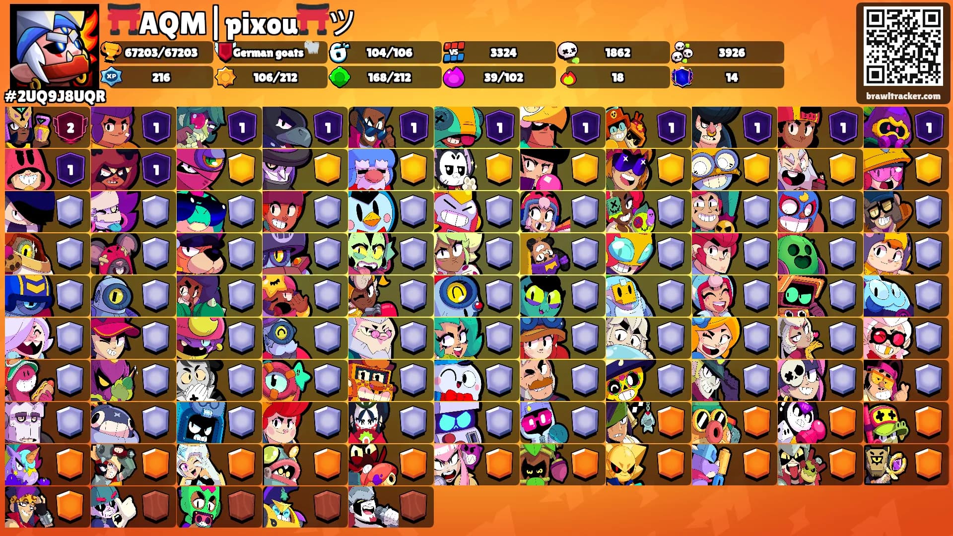 ⛩️AQM|pixou⛩️ツ's Ranks