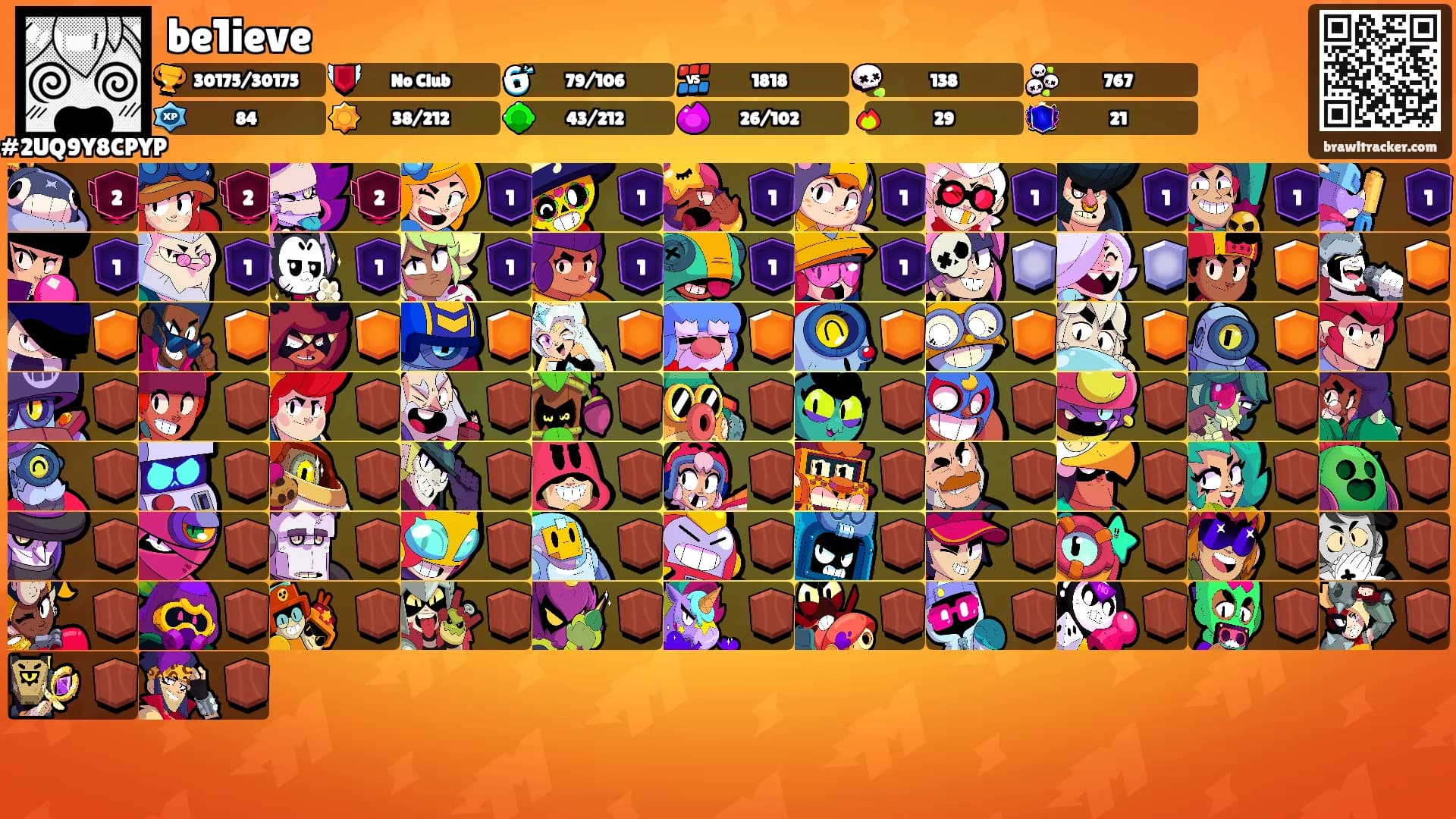 be1ieve's Ranks