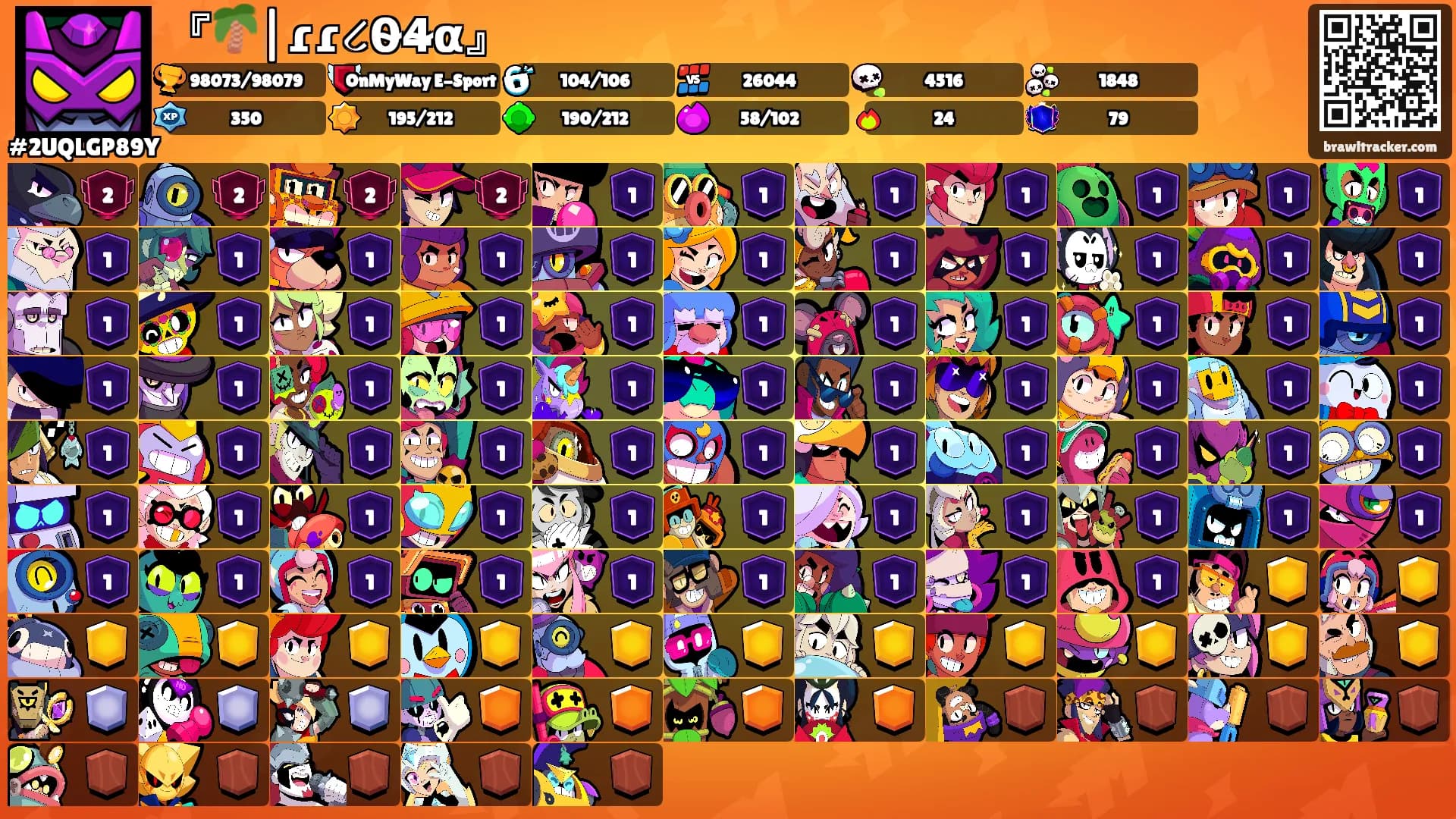 『🌴|ɾɾ८0̴4̴α』's Ranks