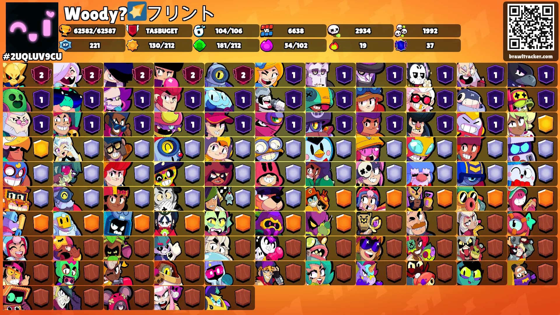 Woody?🌠フリント's Ranks