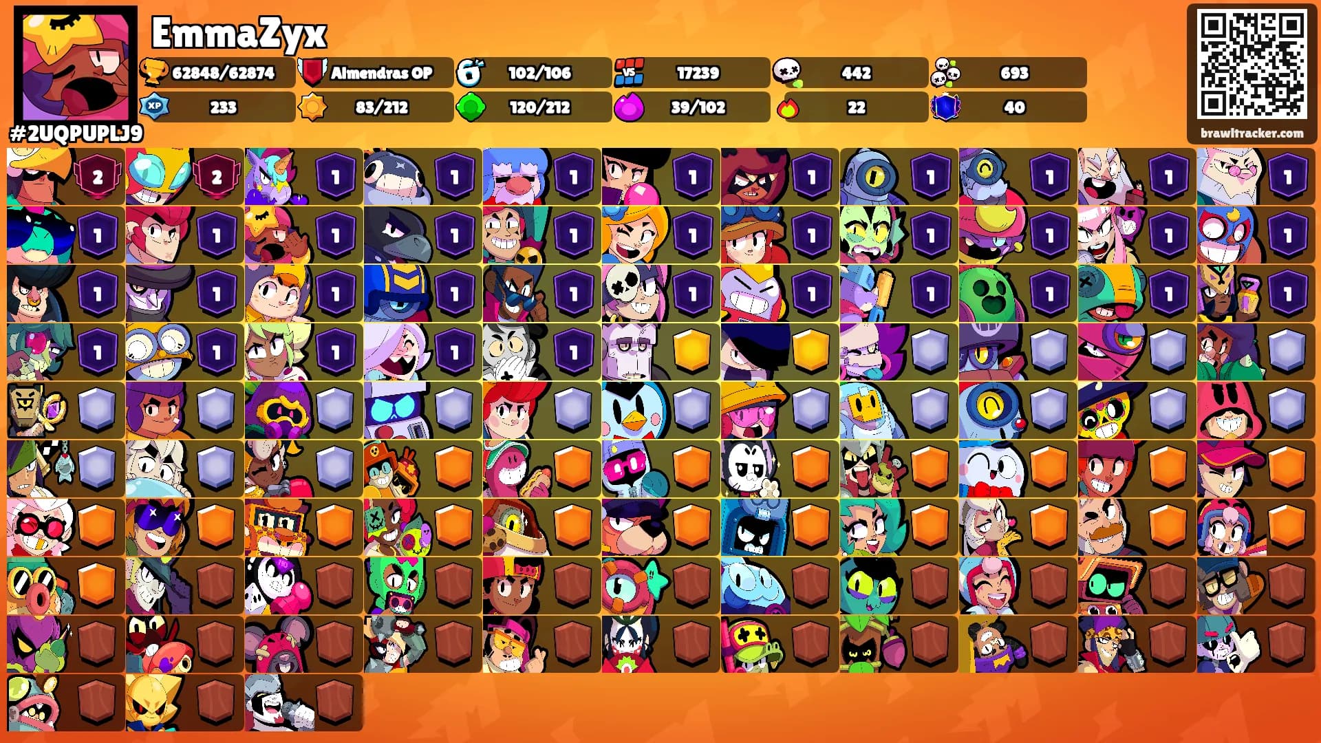 EmmaZyx's Ranks