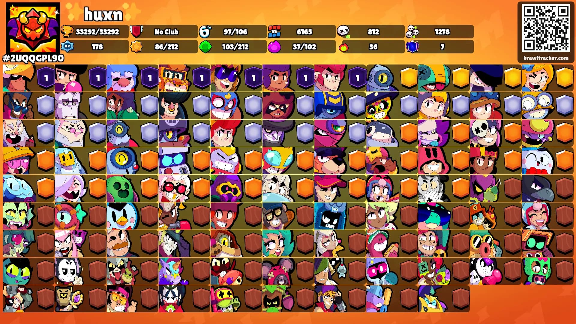 ✨️huxn✨️'s Ranks