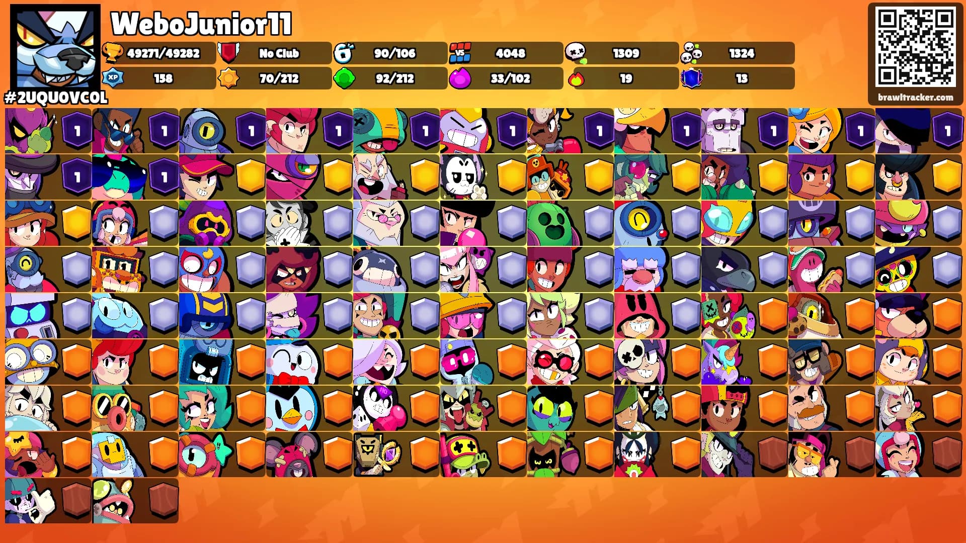 WeboJunior11's Ranks
