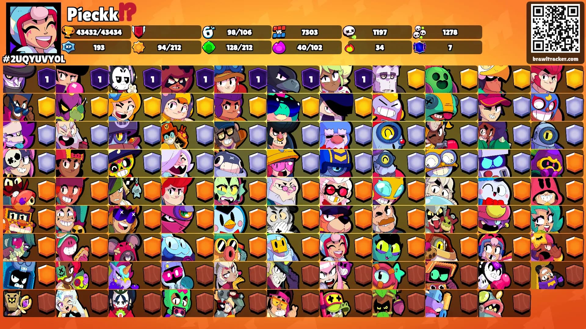 Píeckk⁉️'s Ranks