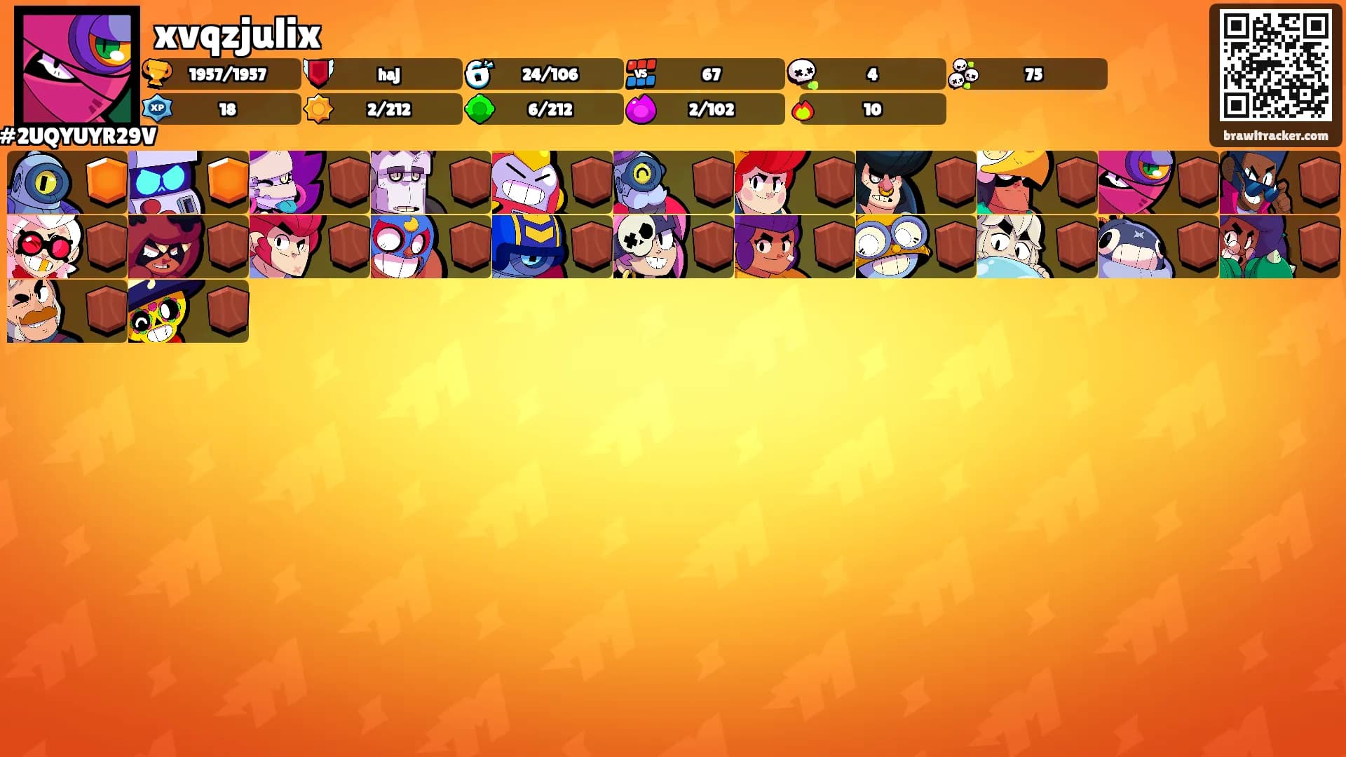 xvqzjulix's Ranks
