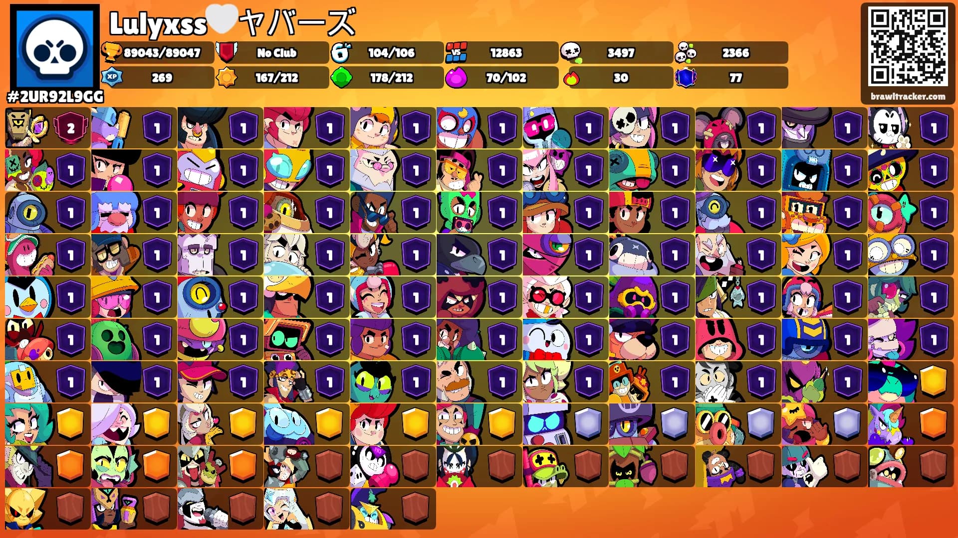 Lulyxss🤍ヤバーズ's Ranks