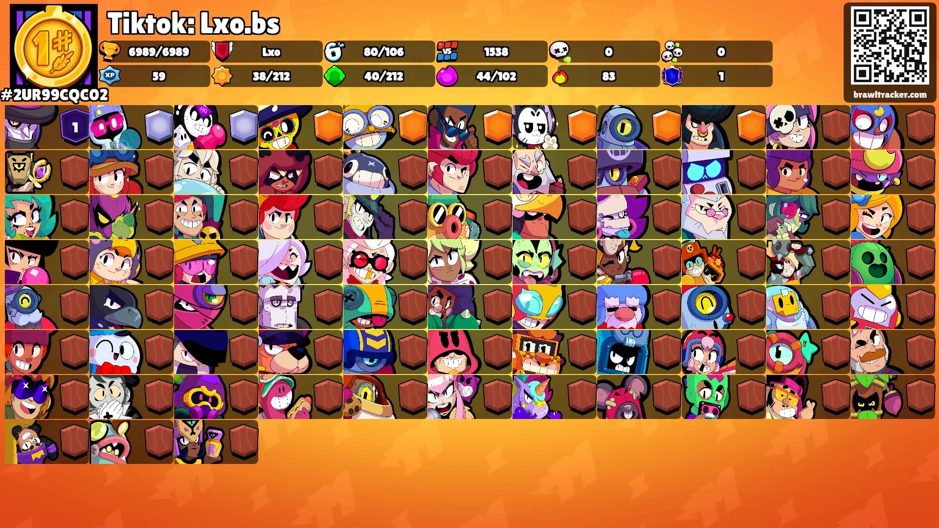 Tiktok: Lxo.bs's Ranks
