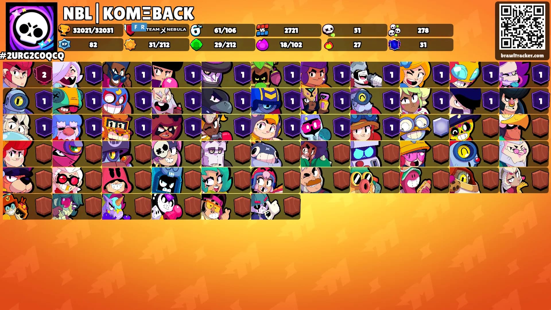 NBL|KOMΞBACK's Ranks