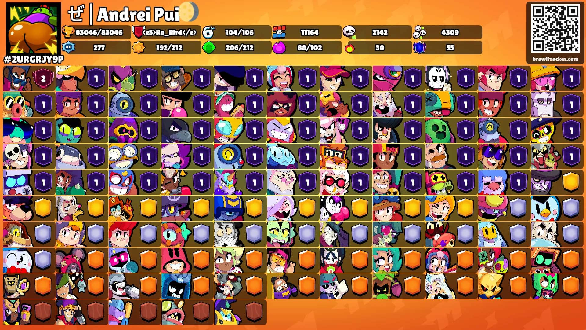 ぜ|Andrei Pui🌖's Ranks