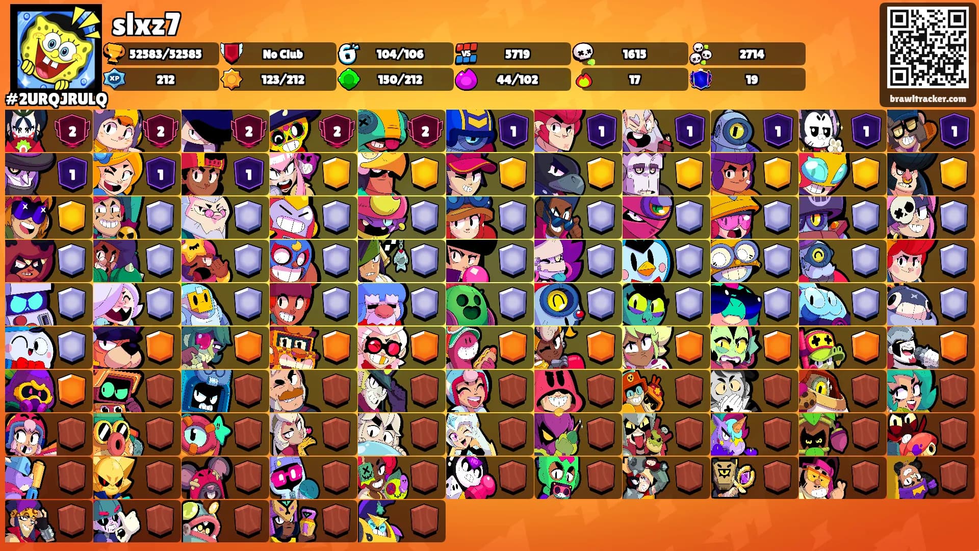 slxz7's Ranks