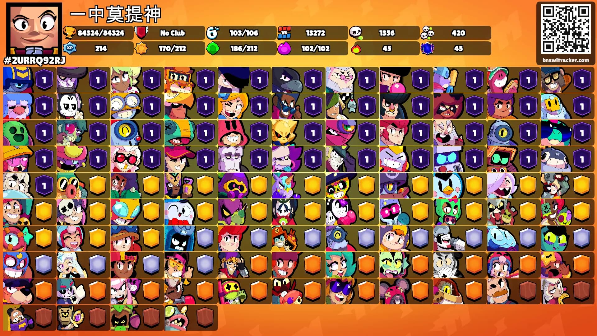 一中莫提神's Ranks
