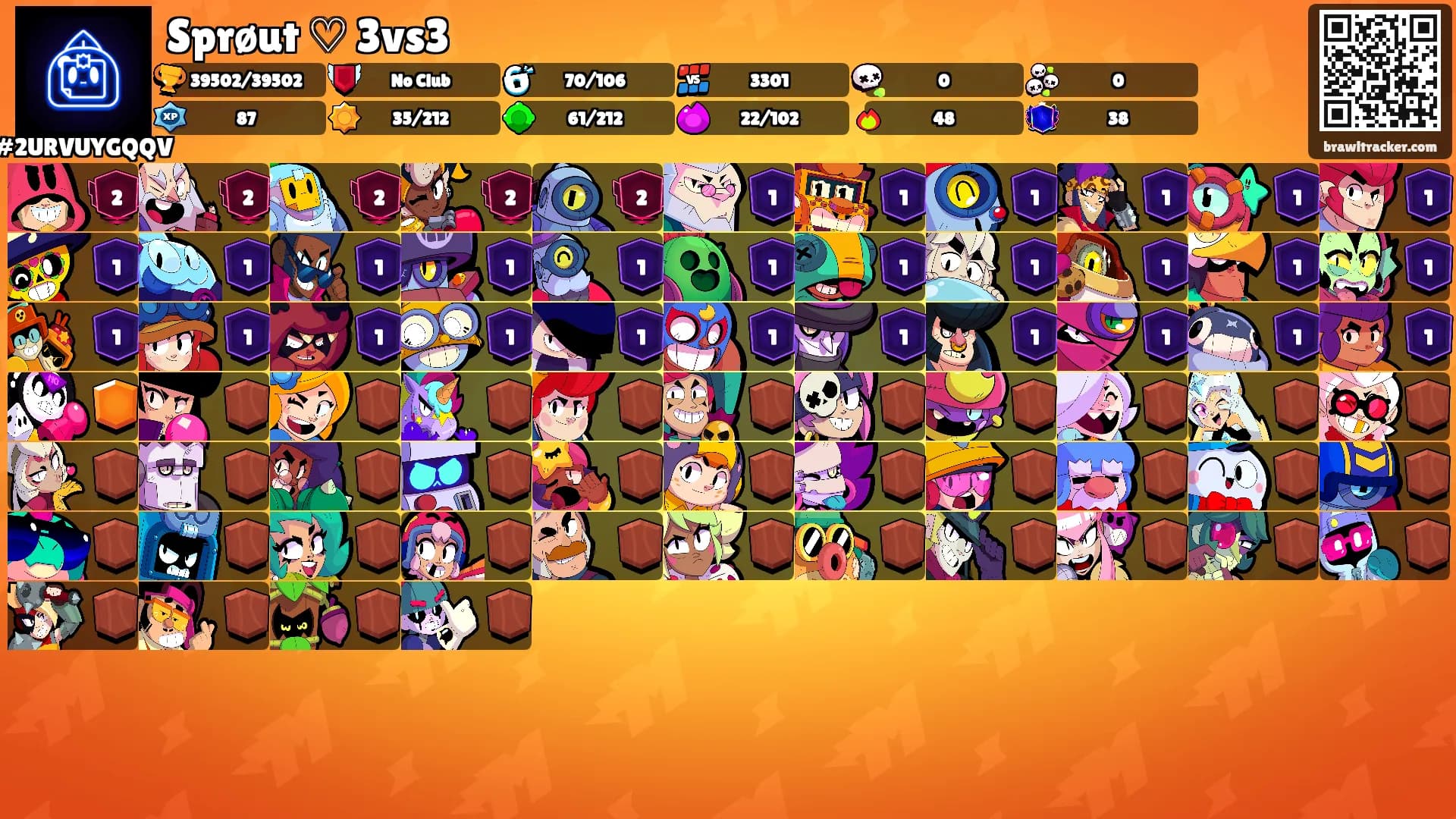 Sprøut ♡ 3vs3's Ranks