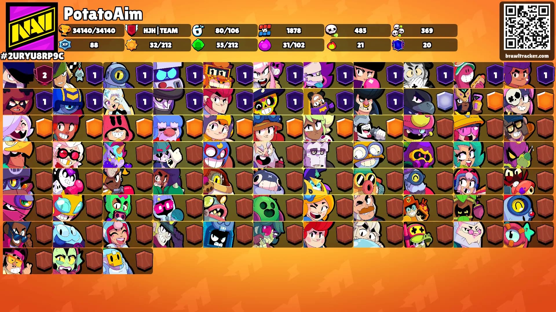 PotatoAim's Ranks