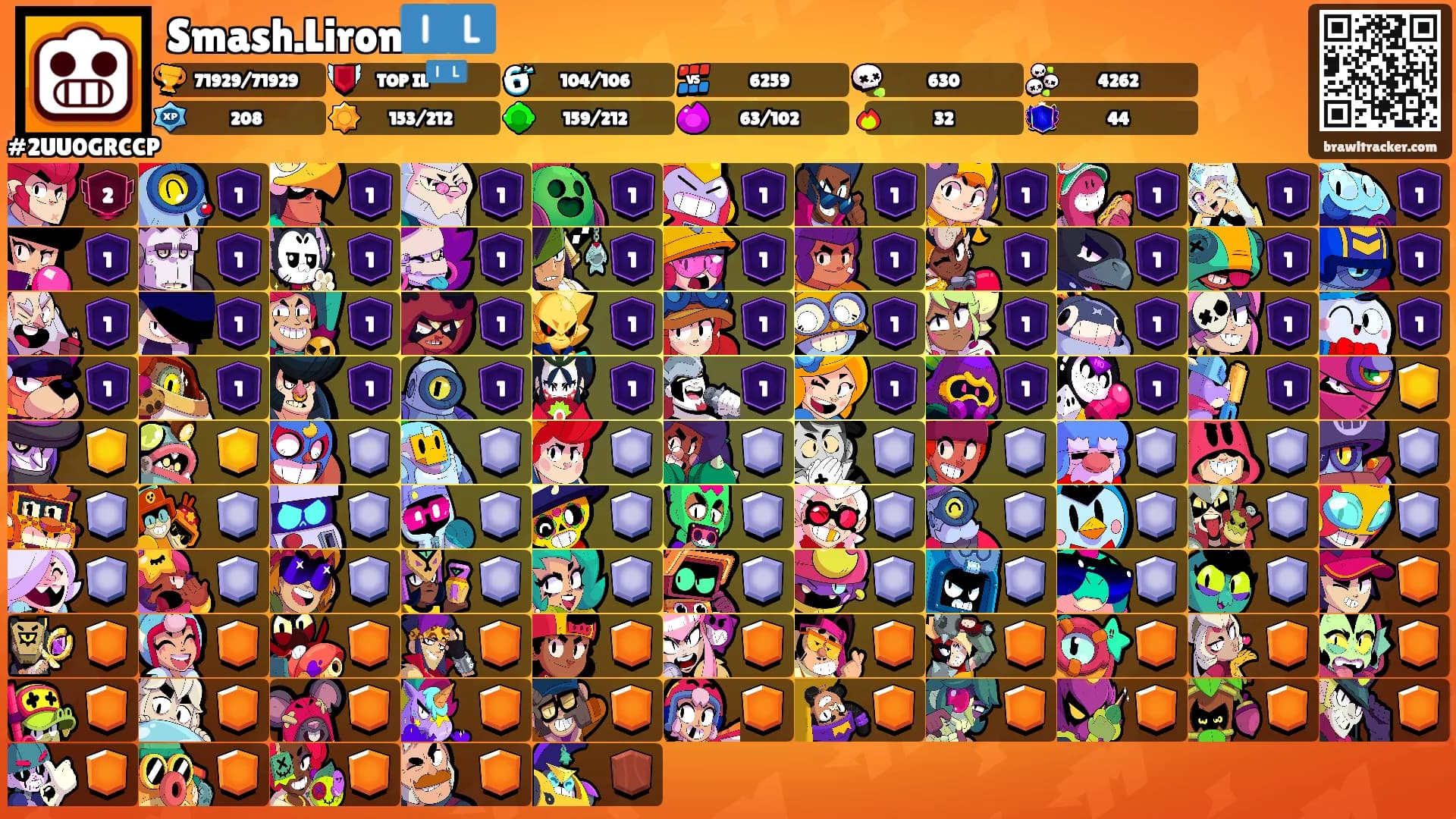 Smash.Liron🇮🇱's Ranks