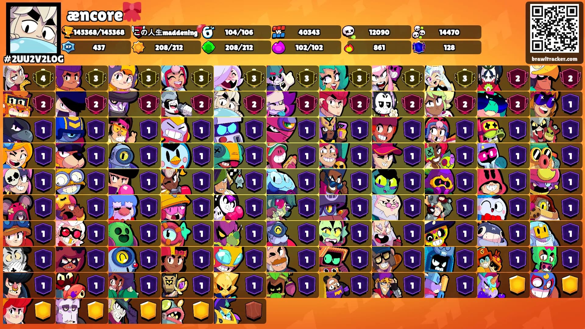 æncore🎀's Ranks