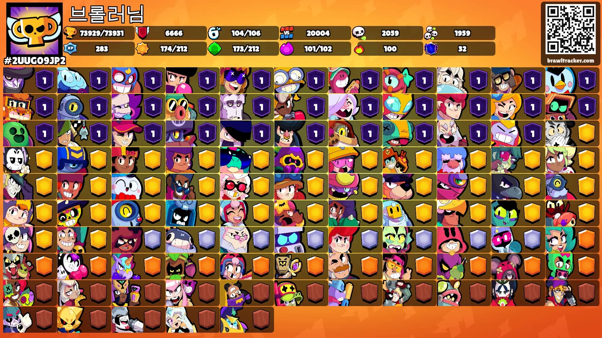 브롤러님's Ranks